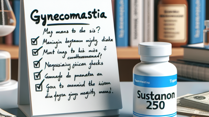 Wie man das Risiko von Gynäkomastie bei der Verwendung von Sustanon 250 minimiert