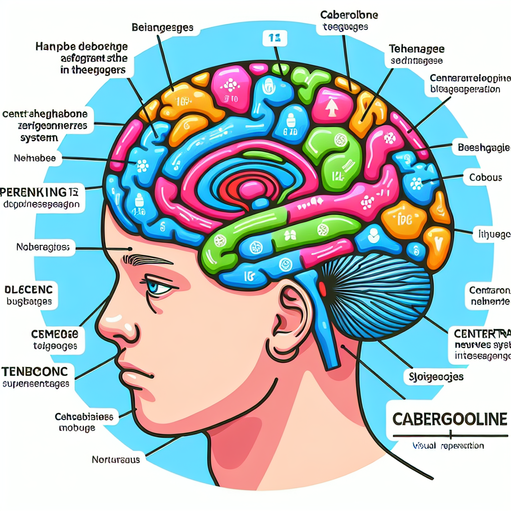 Die Auswirkungen von Cabergolin auf das zentrale Nervensystem bei Jugendlichen