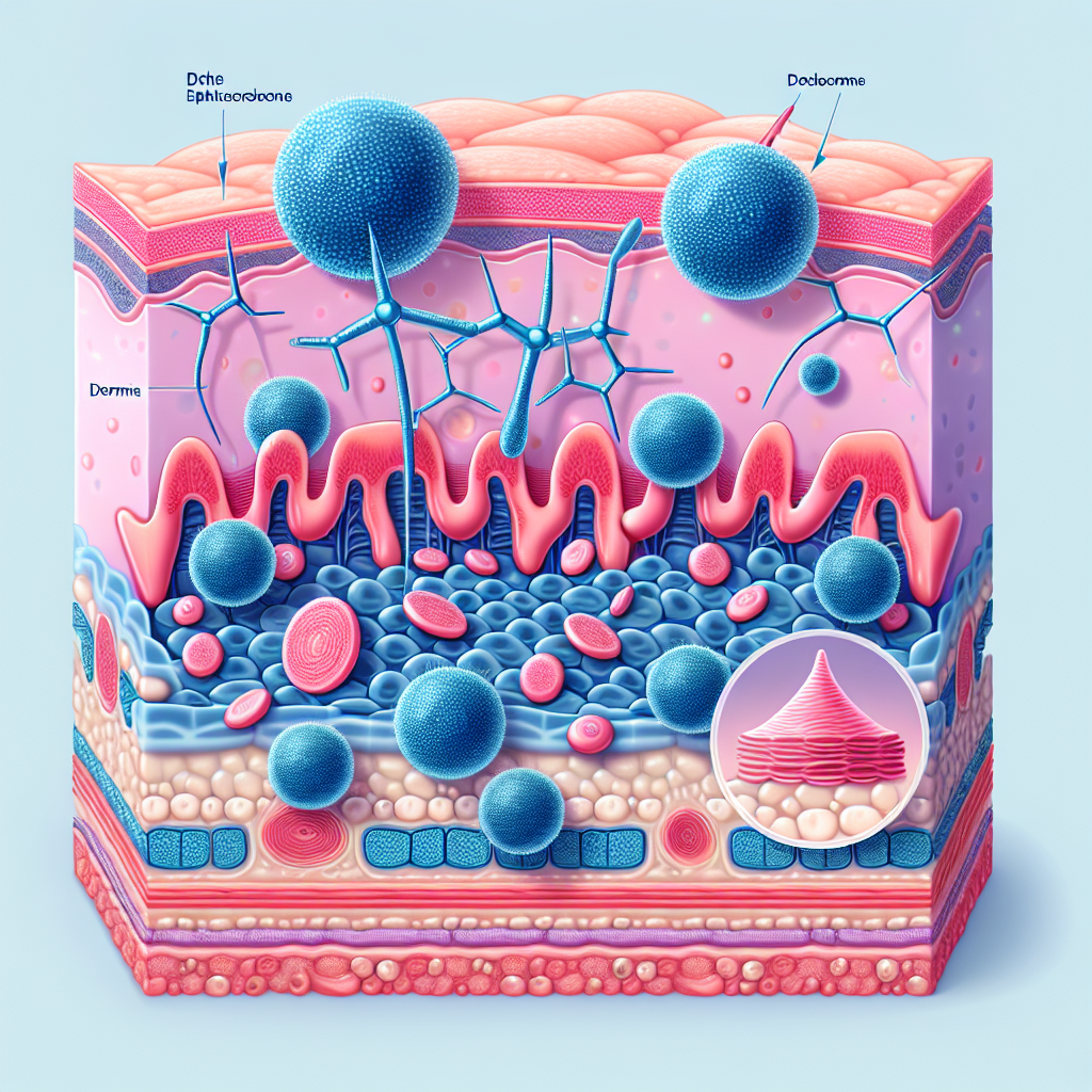 Die Wirkung von Dehydroepiandrosteron auf die Hautgesundheit.