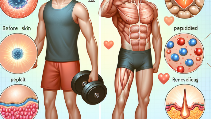 Wie Peptide die Hautgesundheit von Sportlern verbessern können