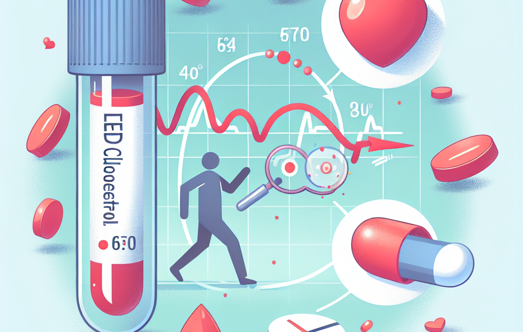 LDL-Cholesterin effektiv senken: Messbarer Effekt von Ezetimib im Blutbild