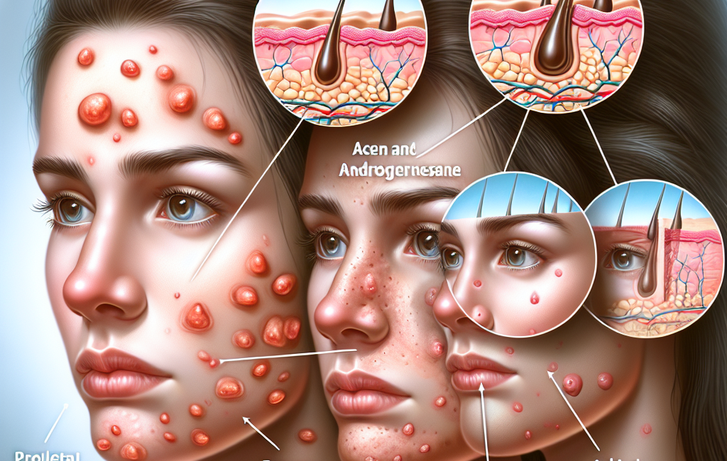 Akneentwicklung bei hoher Androgenität: Hautprobleme unter Halotestin