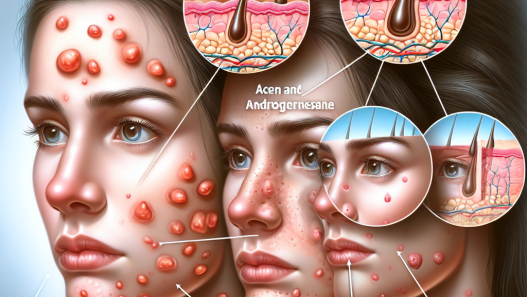 Akneentwicklung bei hoher Androgenität: Hautprobleme unter Halotestin